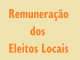Remuneração dos eleitos locais